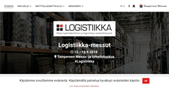 Desktop Screenshot of logistiikkamessut.fi