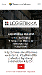 Mobile Screenshot of logistiikkamessut.fi